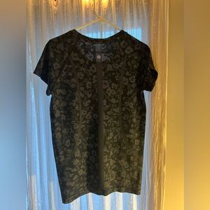 lululemon black patterned swiftly tech